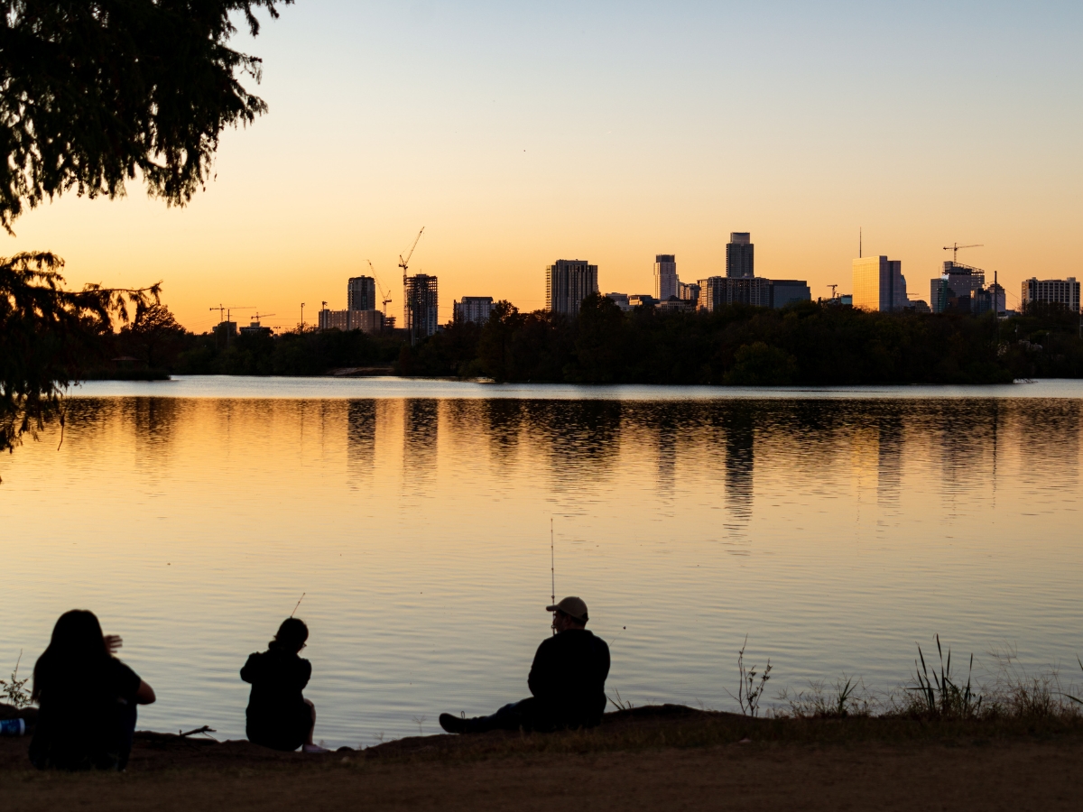Fishing on the Lake in Austin - Texas News, Places, Food, Recreation, and Life.