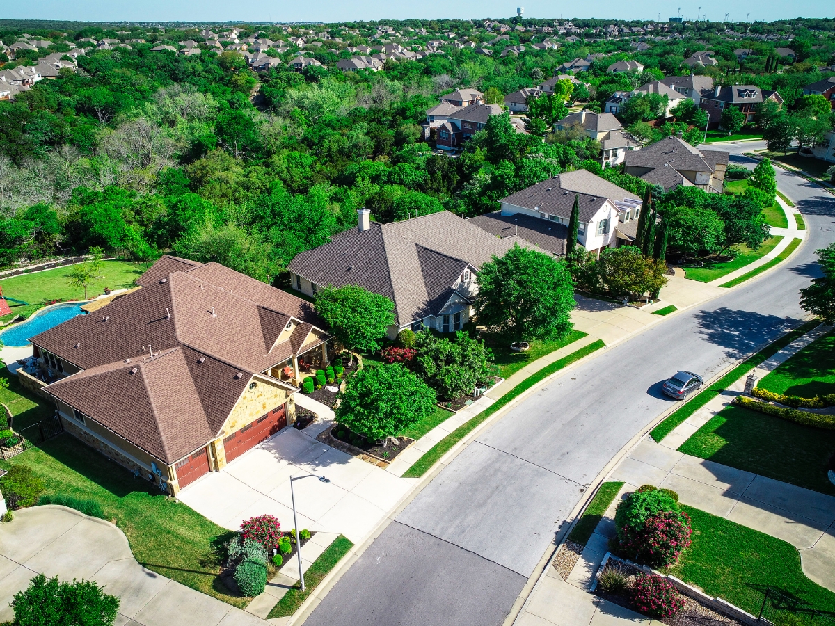 Real Estate above Austin housing suburbs - Texas News, Places, Food, Recreation, and Life.