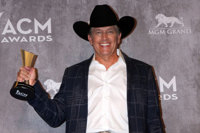 George Strait at the 2014 Academy of Country Music Awards Press Room MGM Grand Garden Arena Las Vegas NV 04 06 14 - Texas View