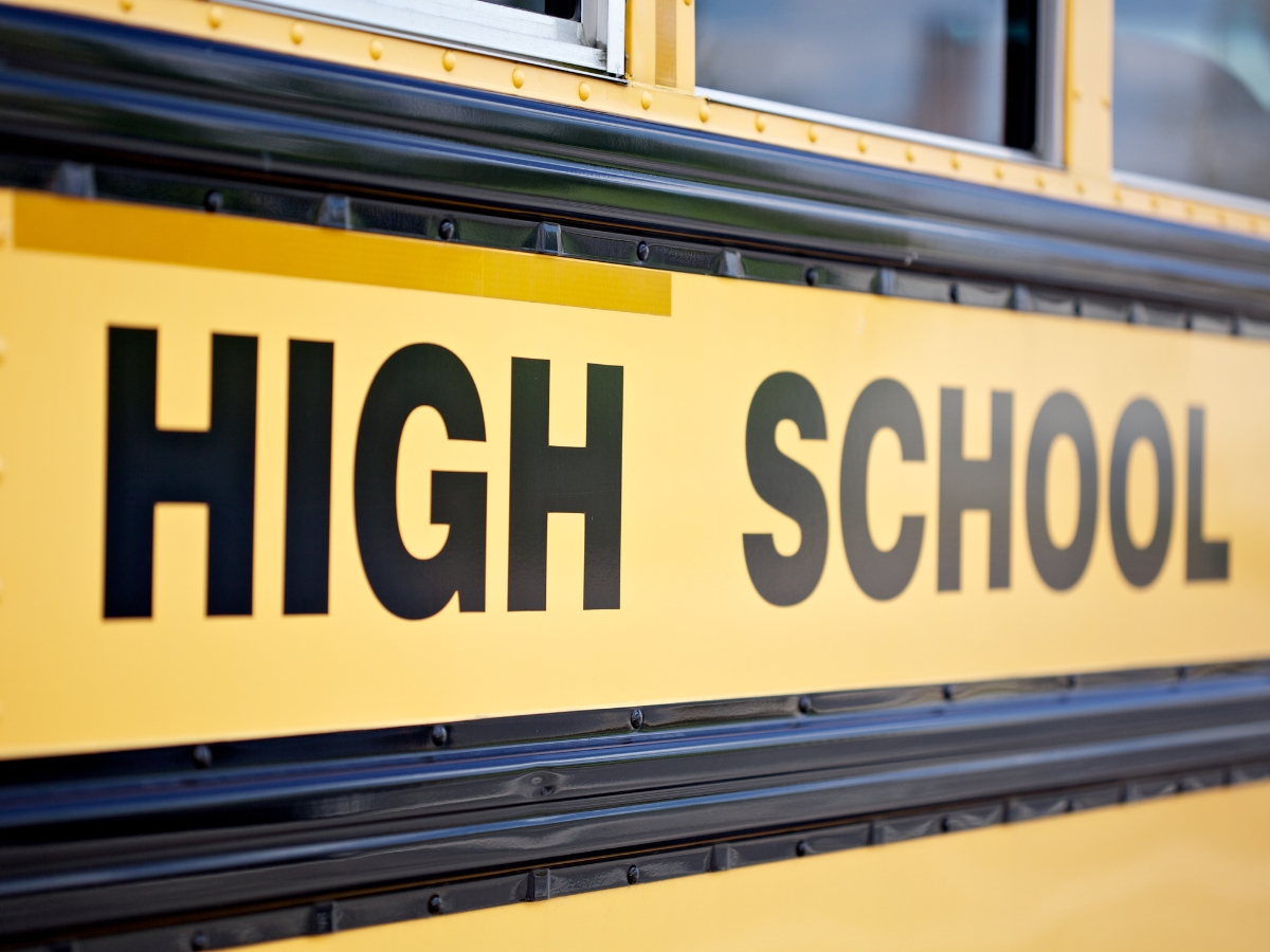 High school sign - Texas News, Places, Food, Recreation, and Life.