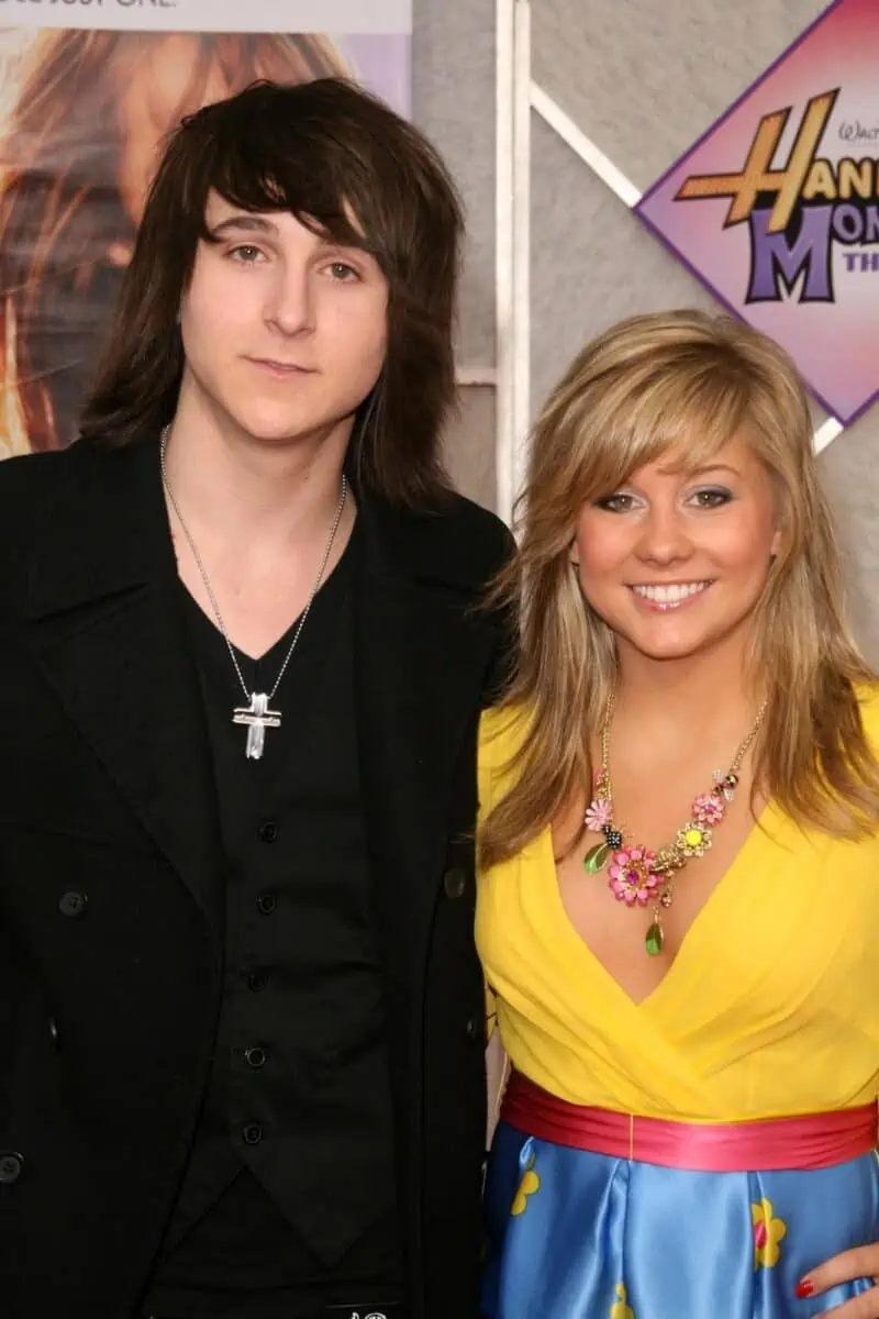 Mitchel Musso and Shawn Johnson at the Los Angeles Premiere of Hannah Montana The Movie. El Capitan Theatre Hollywood CA. 04 02 09. - Texas View