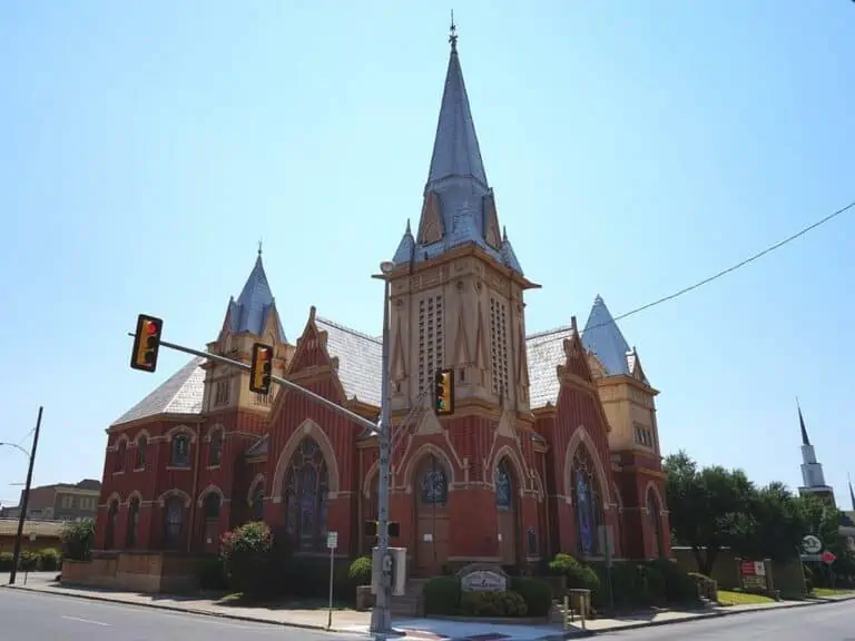 Central Christian Church in Greenville Texas. - Texas View