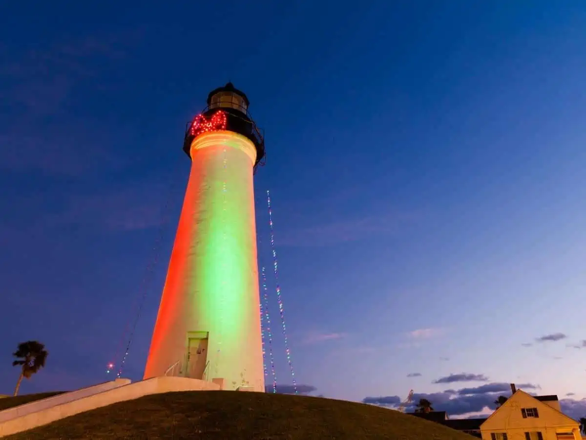 Port Isabel Lighthouse near South Parde Island TX. - Texas News, Places, Food, Recreation, and Life.