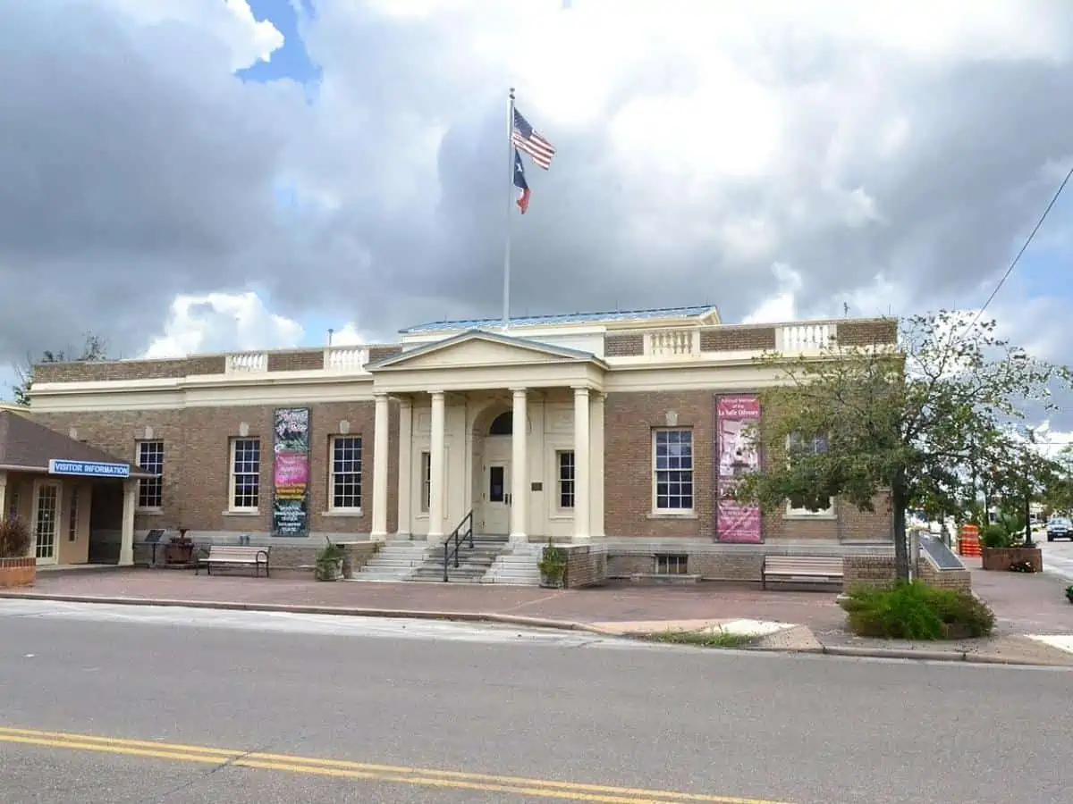 The former Bay City Post office in Bay City Texas. Listed on the National Register of Historic Places. - Texas View