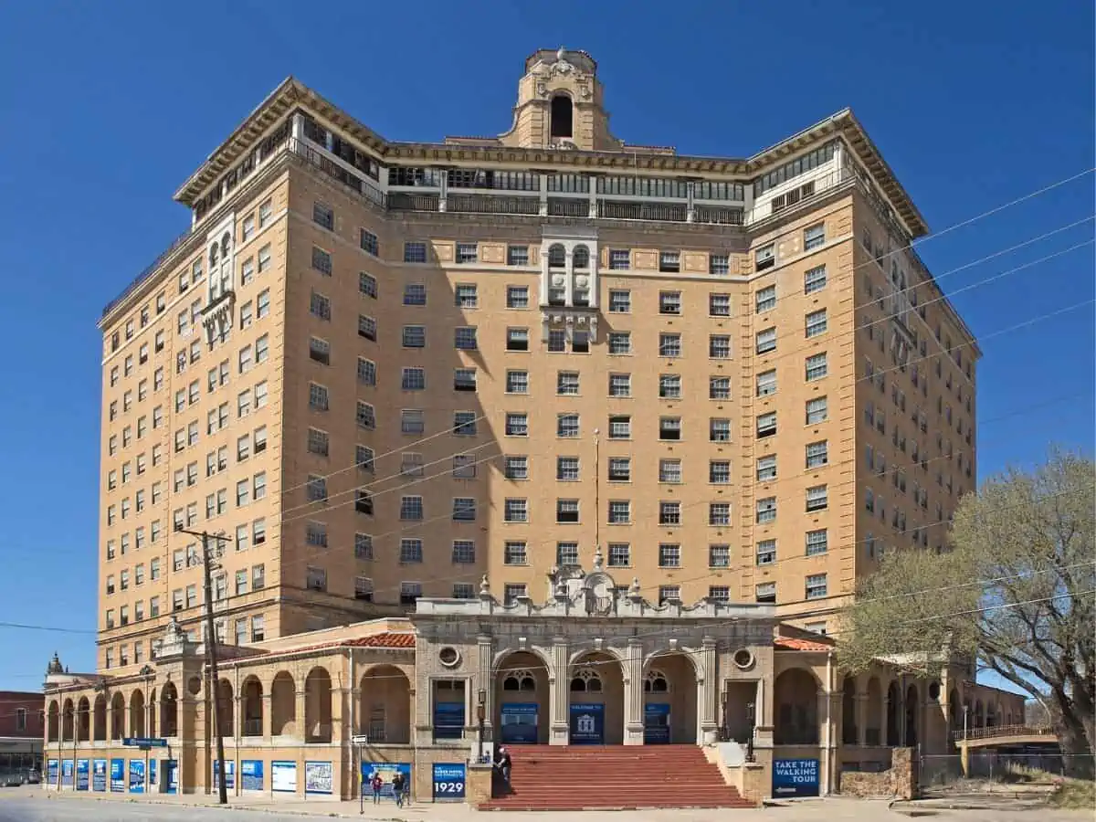 Baker Hotel in Mineral Wells Texas - Texas View