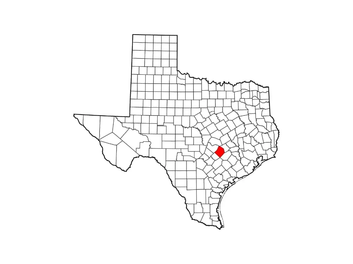 Rosanky Texas County Map - Texas News, Places, Food, Recreation, And Life.