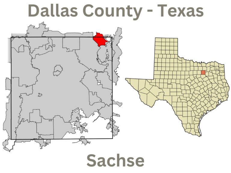 Dallas County Texas Incorporated Areas Sachse. - Texas View
