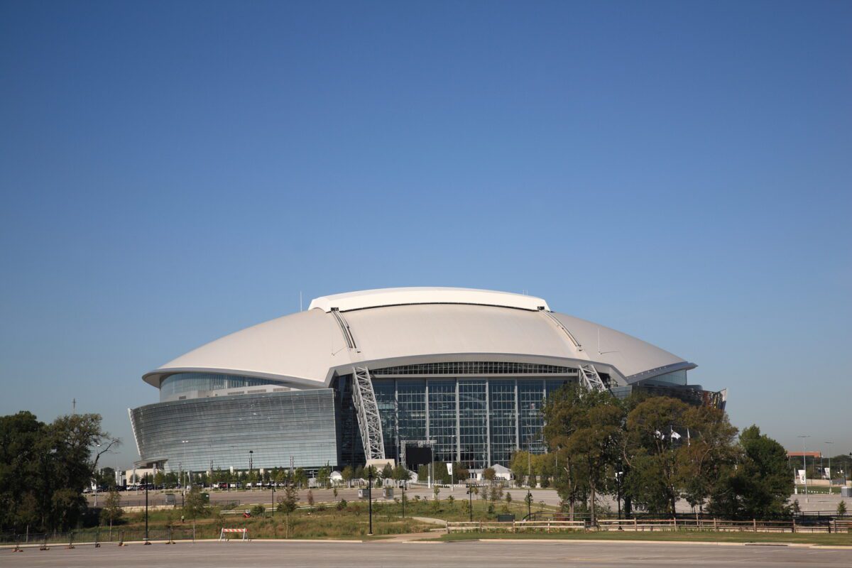 ATampT Dallas Cowboys Stadium home of NFL football Cowboys. - Texas View