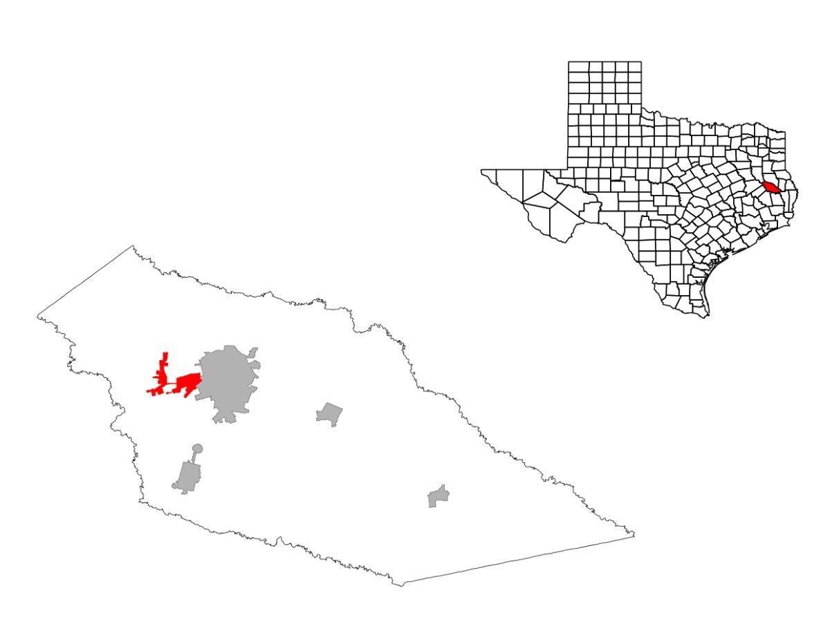 Hudson Texas Map - Texas View