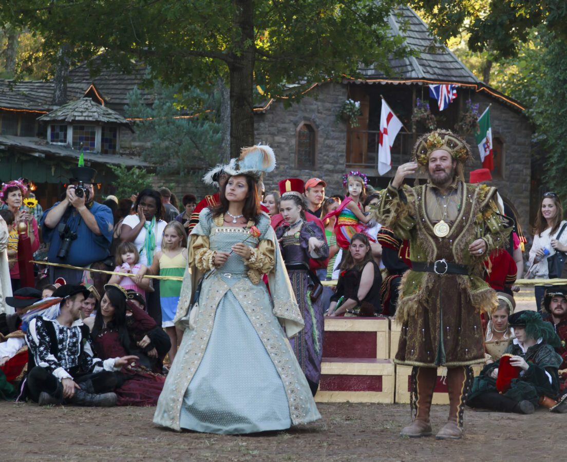 MISSION TX – OCTOBER 2009 The King and Queen at the Texas Renaissance Festival known as the largest in the state and taken on October 17 2009 in Mission Texas. - Texas News, Places, Food, Recreation, and Life.