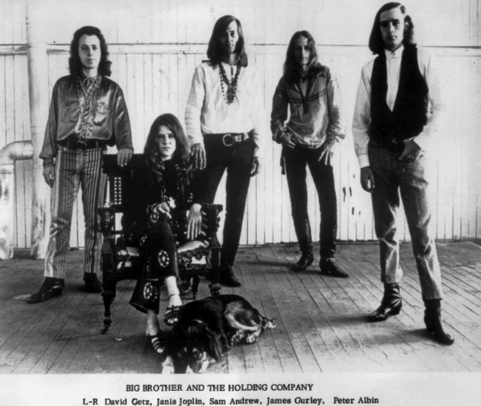 Publicity photo of Janis Joplin and Big Brother and the Holding Company - Texas View