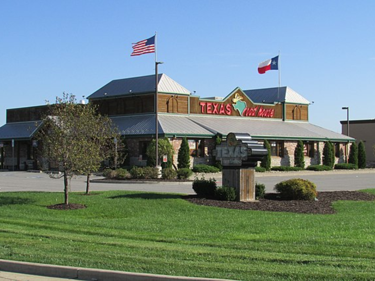 Texas Roadhouse in Portage Indiana - Texas View