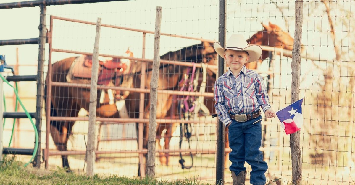 Young Texas Cowboy - Texas View