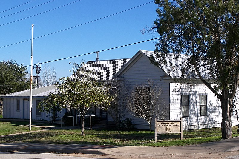 The Burleson County Czech Heritage Museum in Caldwell, Texas