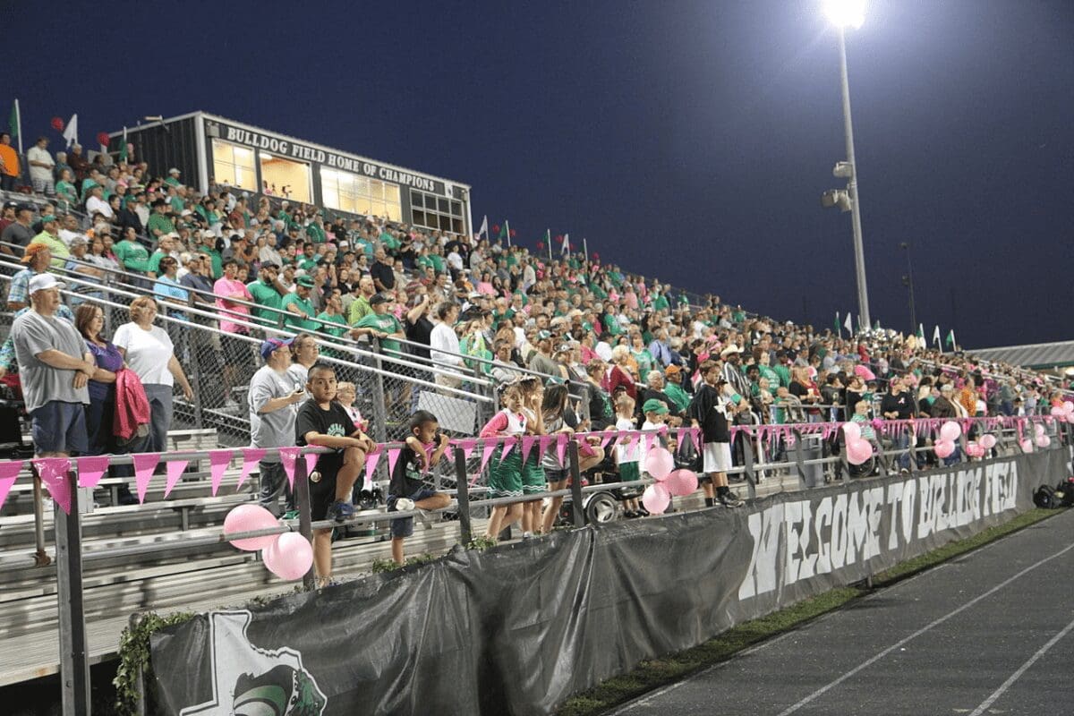 First Team honored during high school football game