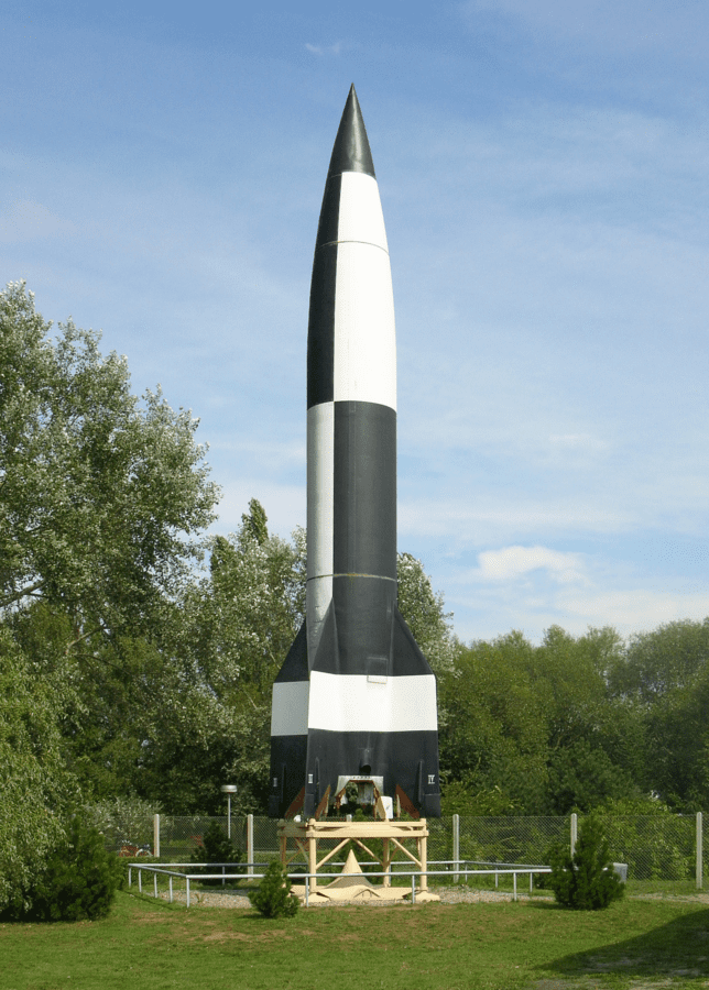 V2-Rocket in the Peenemünde Museum