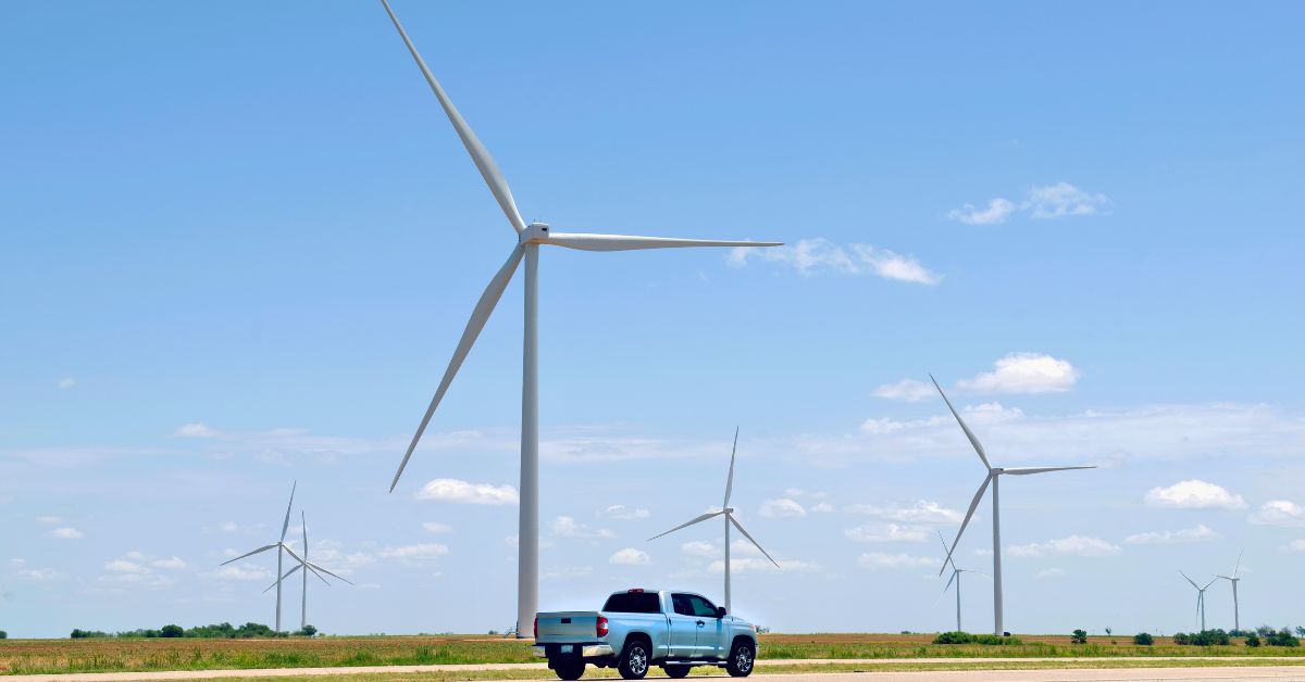 West Texas Wind Turbines - Texas View