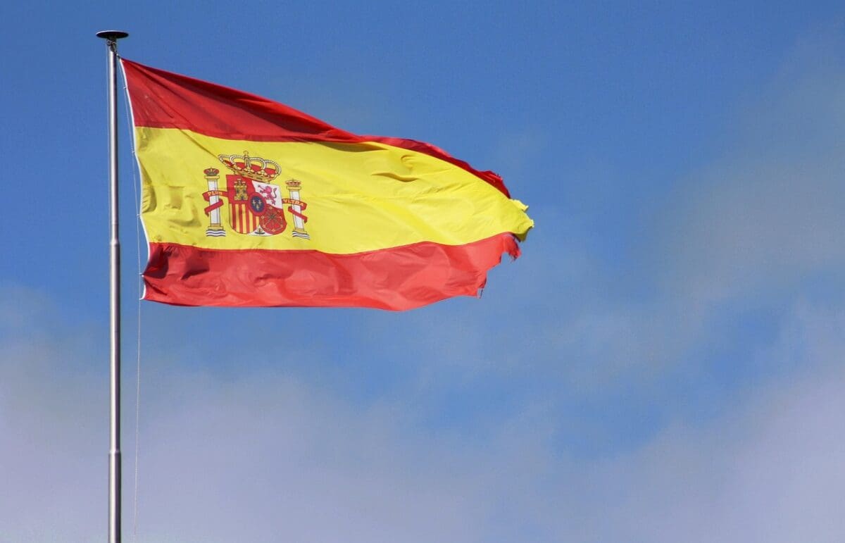 flag, spain, mast, darling, coat of arms, wave, spain, spain, spain, spain, spain