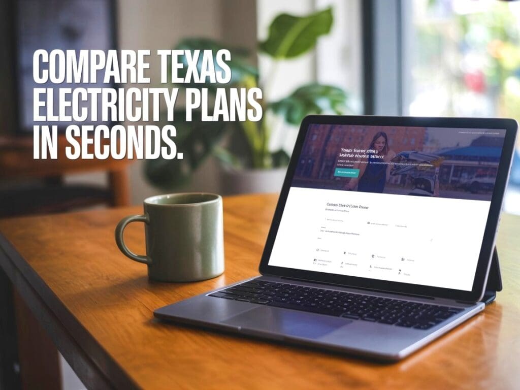 Compare Texas electricity rates on a tablet. Find the best Texas electricity plans and save money today!